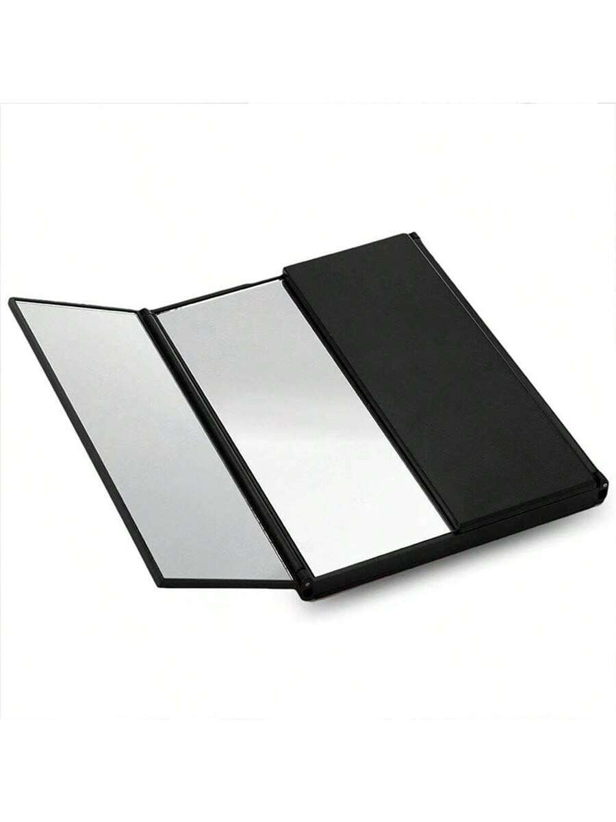 3-Sided Foldable Makeup Mirror, Ultra-Thin Portable Vanity Mirror for Travel or Home, Adjustable Compact Beauty Mirror Gift for Women (1pc)