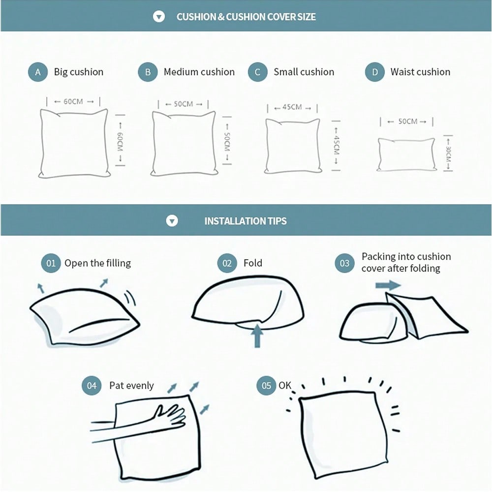 1pc 3D Bow Embroidered Pillow Cover, Cute Decorative Cushion Case for Sofa or Bedroom, Soft Girly Design Without Insert