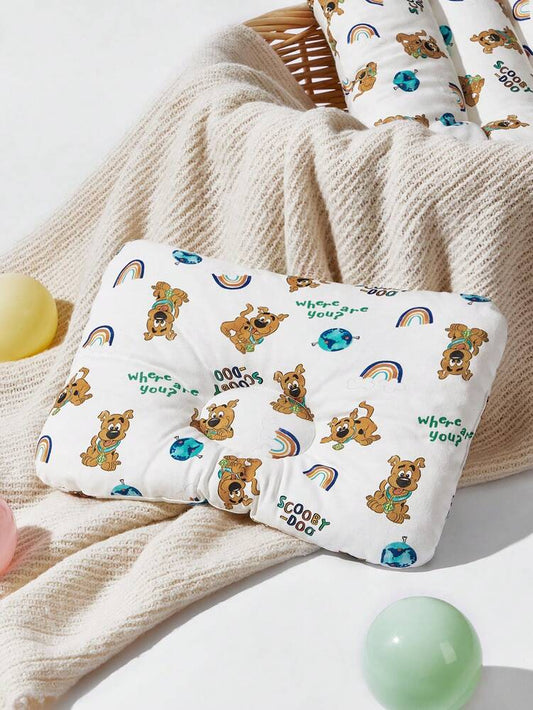 Care Bears Cotton Baby Positioning Pillow, Soft Printed Cushion for Newborn Nursery Use, Comfortable Everyday Support