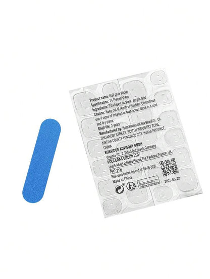 10pcs Snow Press On Nails, 3D Santa And Gift Box Design With Candy Cane And Tree Charms, Handmade French Tips For Women Christmas Daily Use