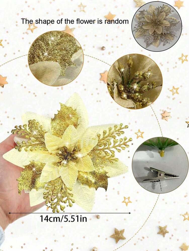 44-Piece Christmas Ball Ornament Set, Shatterproof Hanging Baubles for Christmas Tree, Wedding or Office Decor, Multi-Size Holiday Decorations