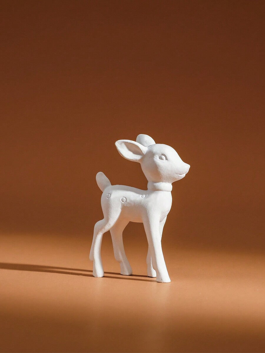 2pcs Gold Deer Sculptures, Mother and Baby Figurines for Room Decoration, Elegant Home Ornament Set, Perfect Birthday or Christmas Gift