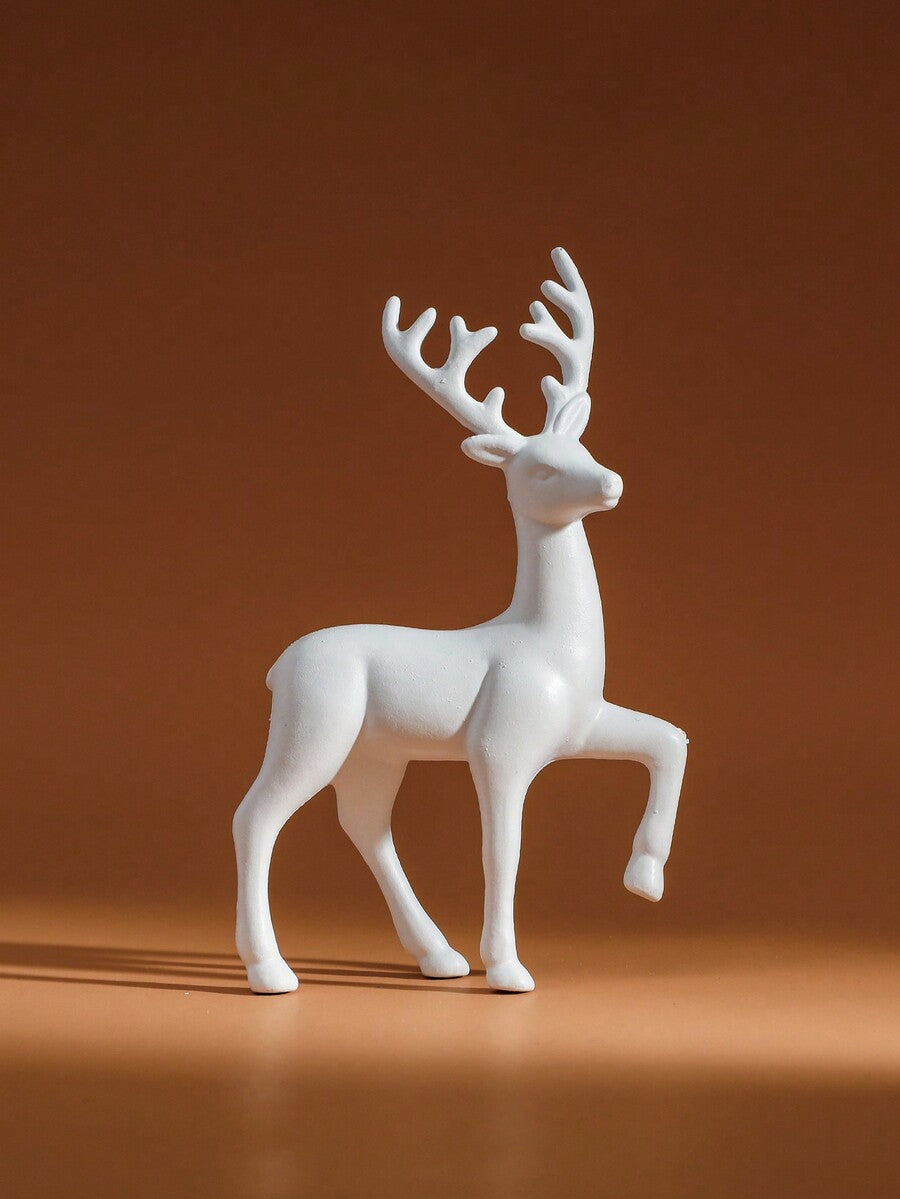 2pcs Gold Deer Sculptures, Mother and Baby Figurines for Room Decoration, Elegant Home Ornament Set, Perfect Birthday or Christmas Gift