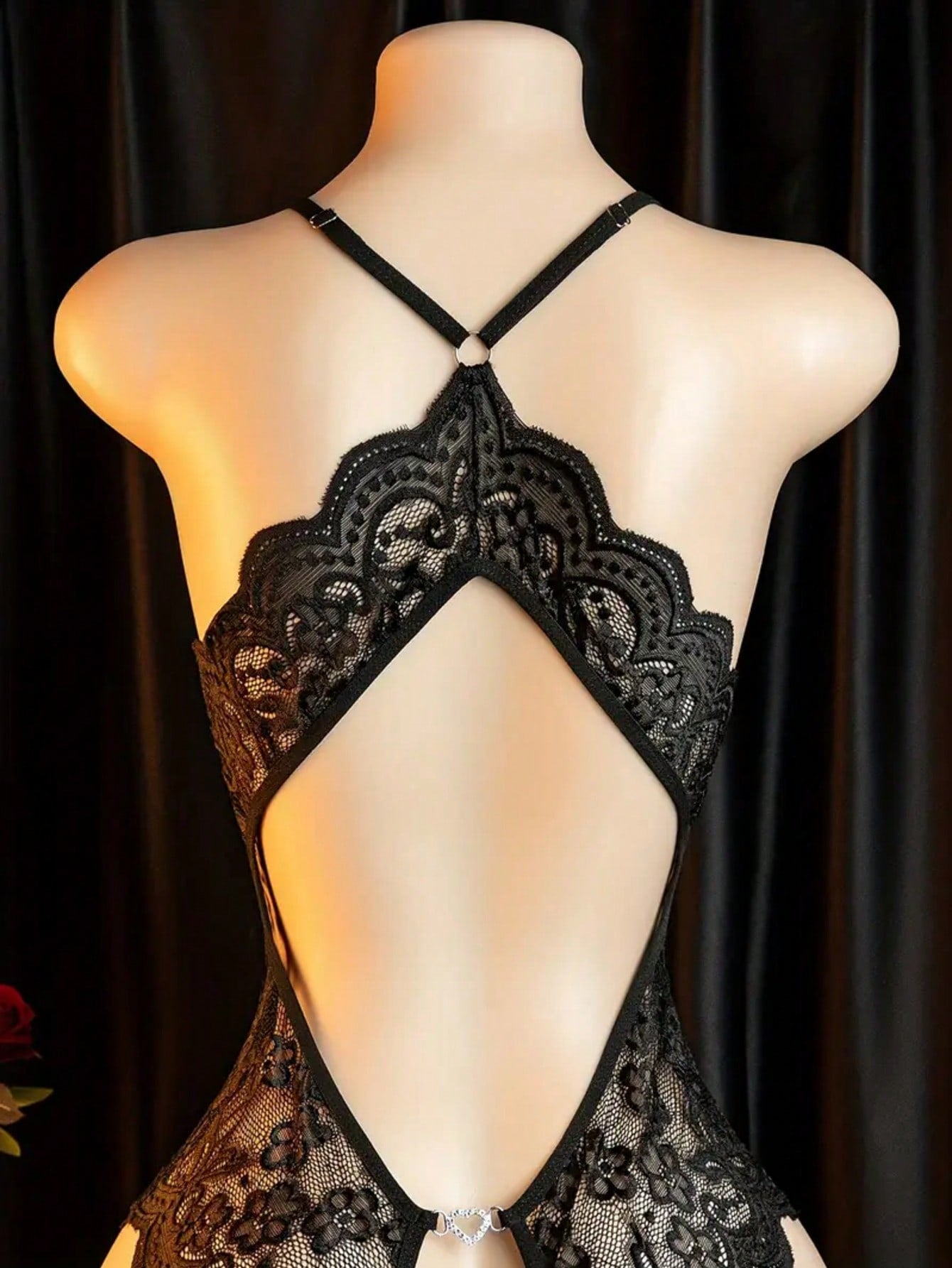Sexy Lingerie, Open Crotch, Hollowed Out Bodysuit, Women's Bodysuit, And Sexy Bodysuit, Rave For Going Out
