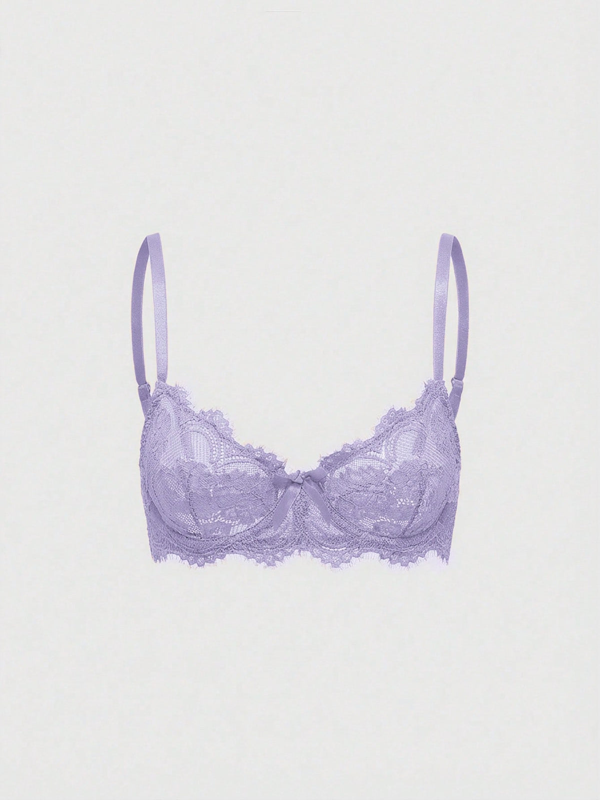 Black sheer floral lace plunge bra featuring underwire support, unlined triangle cups, adjustable straps, and a backless design for women.