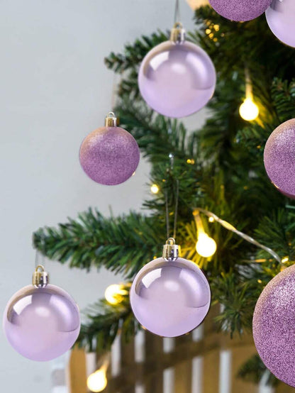 44-Piece Christmas Ball Ornament Set, Shatterproof Hanging Baubles for Christmas Tree, Wedding or Office Decor, Multi-Size Holiday Decorations