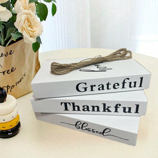 3pcs Modern Faux Decorative Books, Minimalist Luxury Design for Living Room Shelf or Office Desk Decor, Perfect Coffee Table Ornament