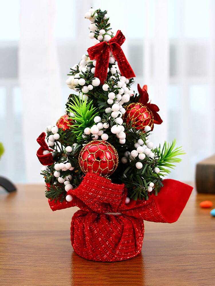 Festive Ball Decorations for Christmas Tree, Classic Round Hanging Ornaments for Home, Office, or Holiday Displays