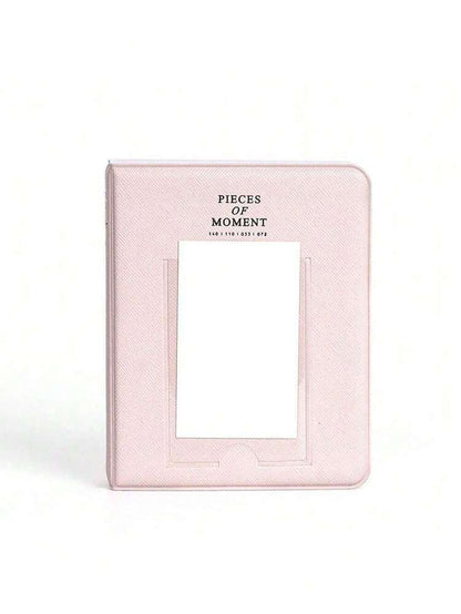 64-Pocket Photo Album for Fujifilm Instax Mini 12/11/9, Compact Instant Camera Picture Book for Cards, Tickets & Travel Memories (1pc)