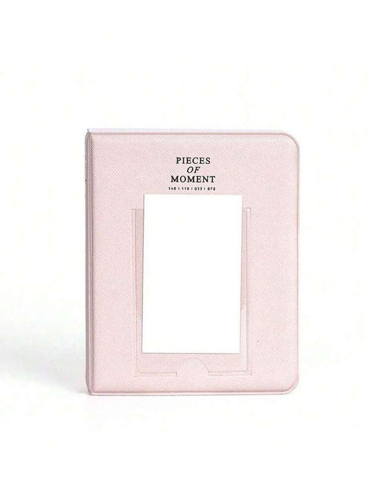 64-Pocket Photo Album for Fujifilm Instax Mini 12/11/9, Compact Instant Camera Picture Book for Cards, Tickets & Travel Memories (1pc)