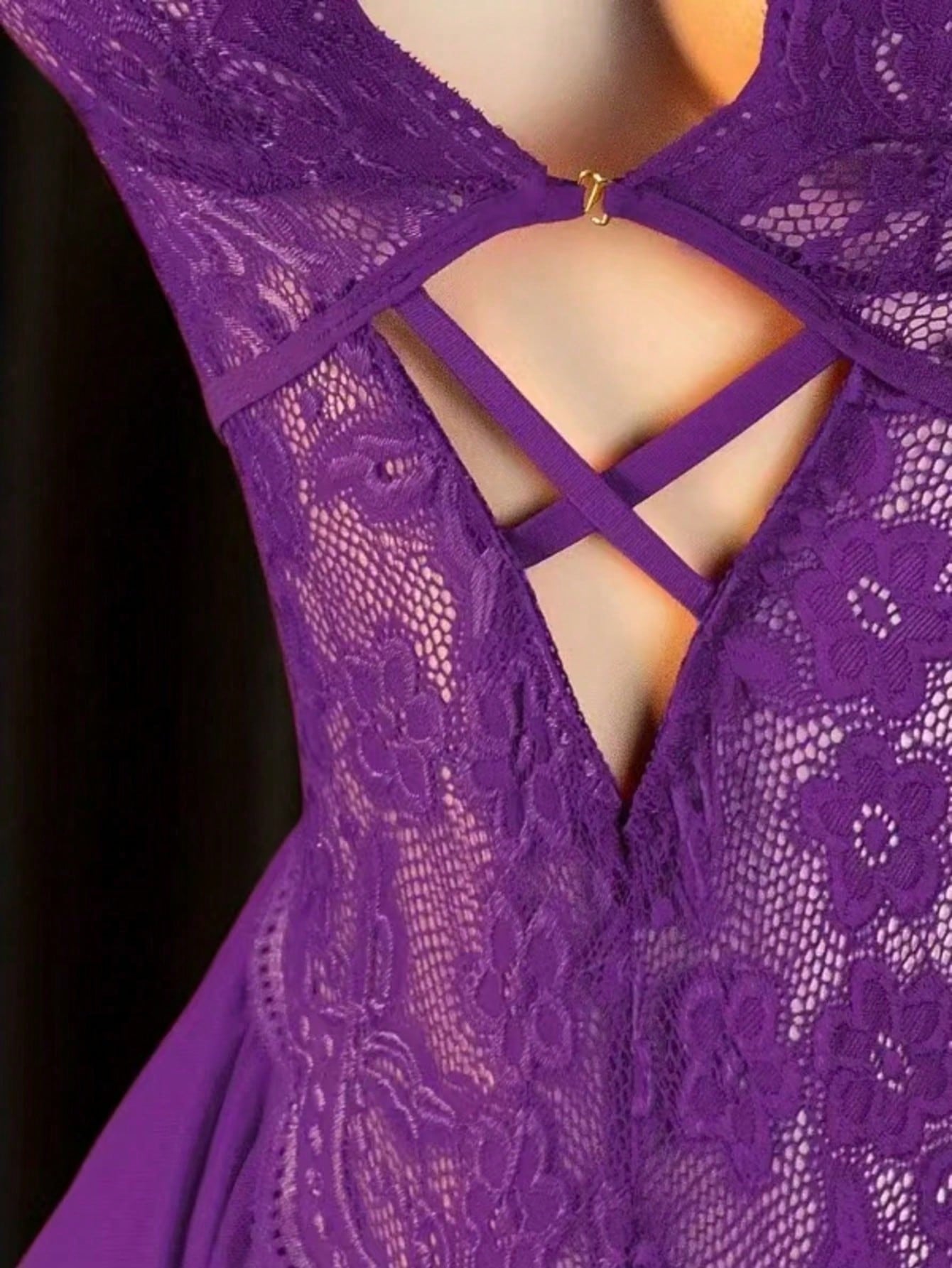 Sexy Lingerie, Open Crotch Design, Lace Skeleton Bodysuit, Elegant Ladies Bodysuit, Bedroom Seduction Outfit