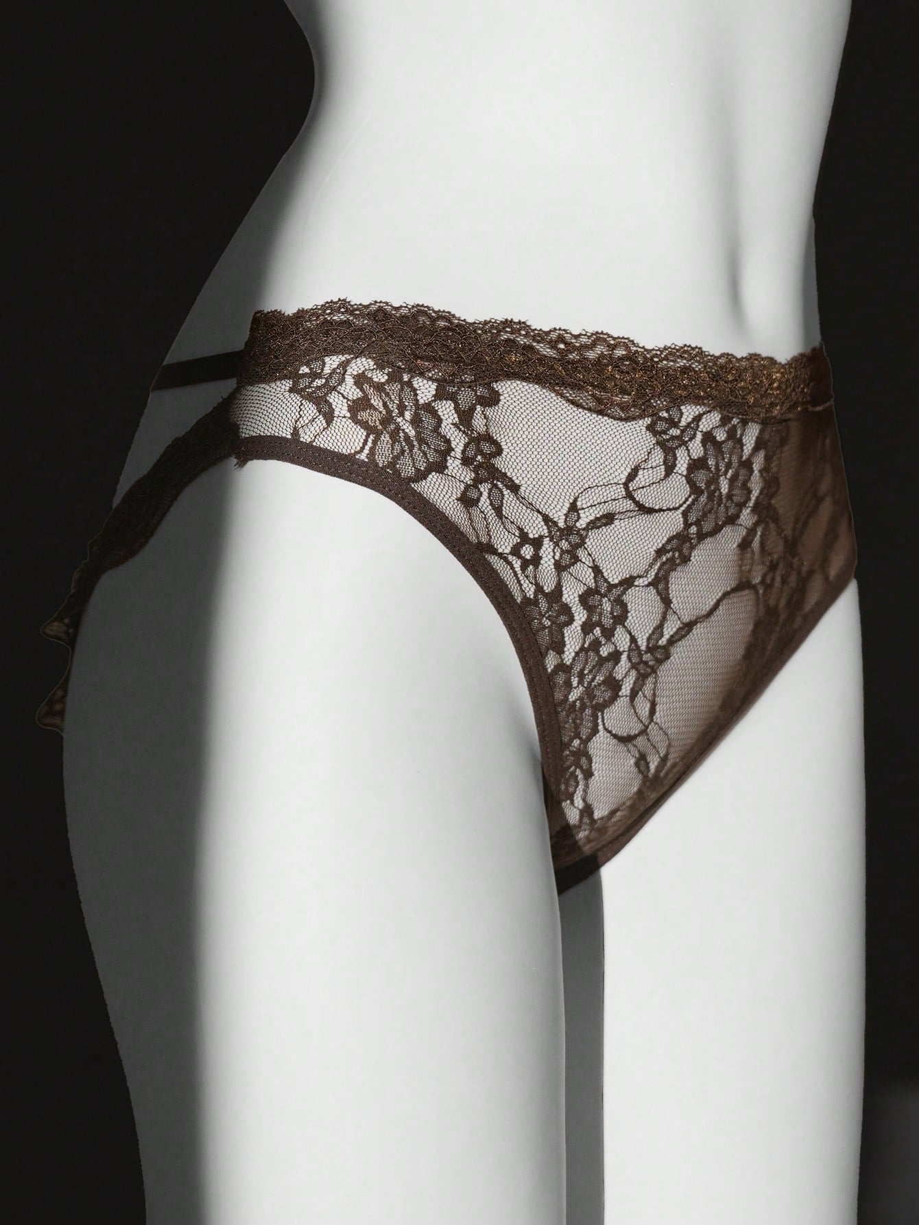 Lace Crotchless Panties for Women for Night Out