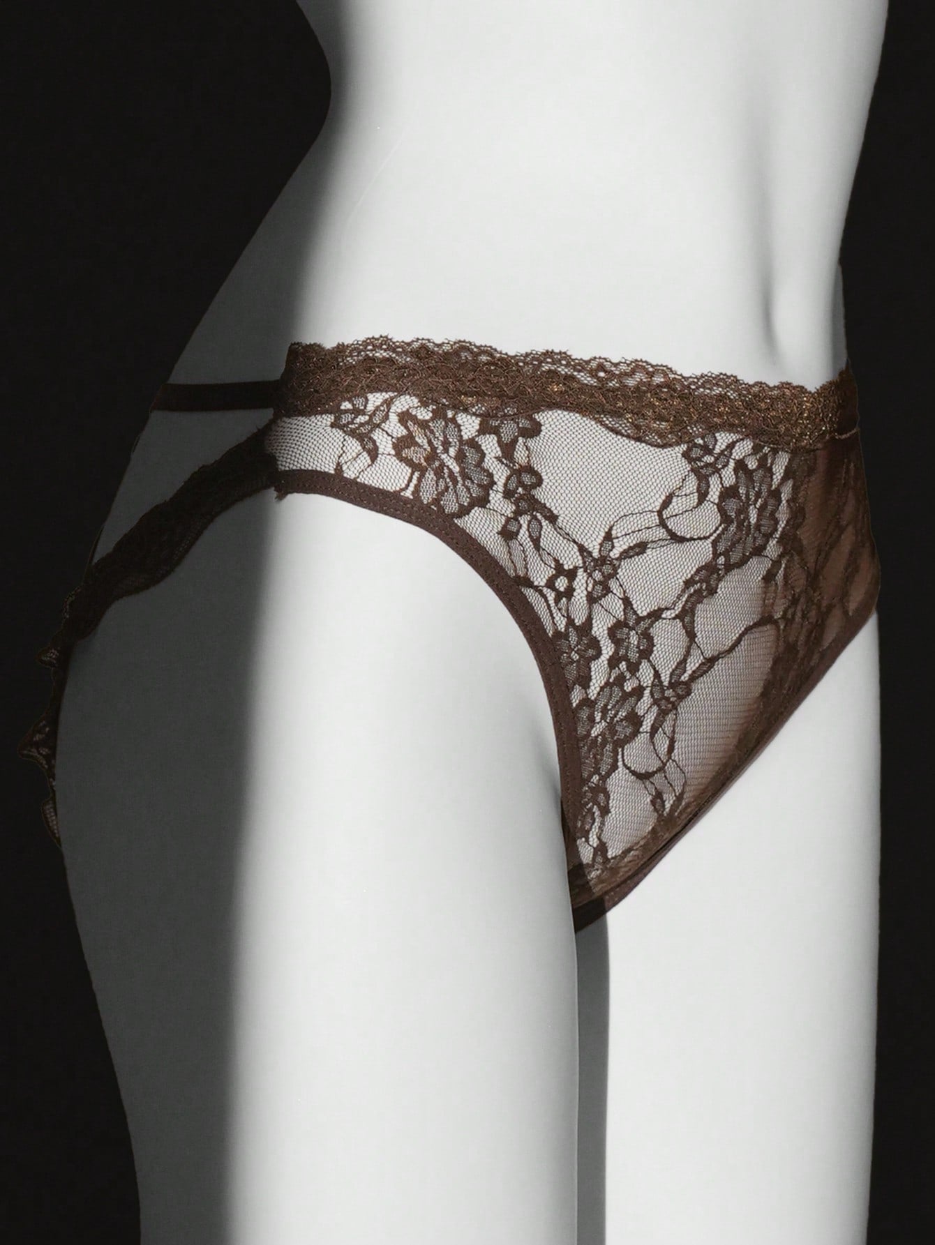 Lace Crotchless Panties for Women for Night Out