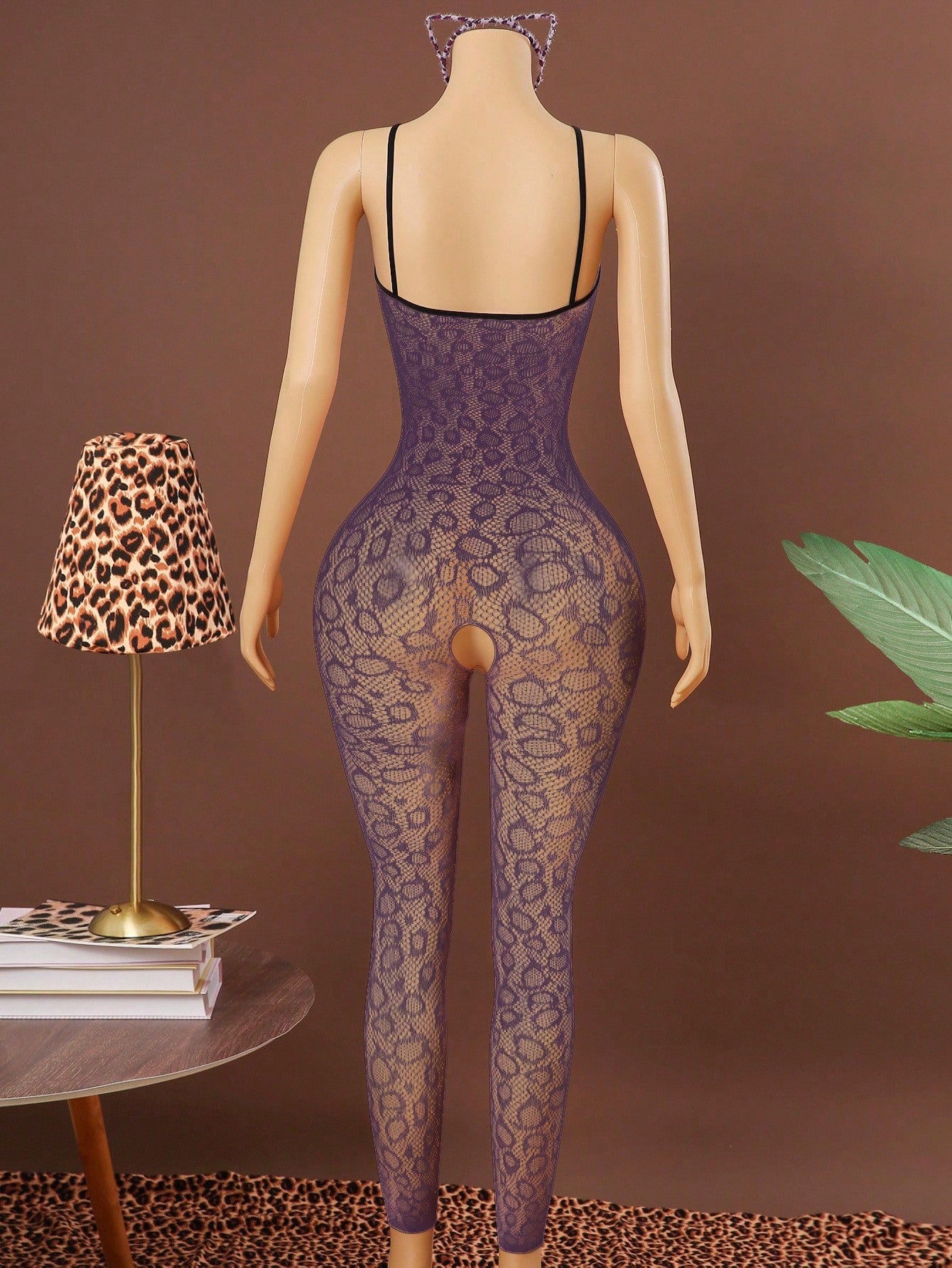 2-Piece Sexy Bodystocking Lingerie Set