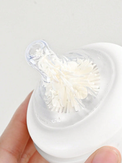 6-in-1 Baby Silicone Bottle Cleaning Set with Pacifier Brush, Straw Cleaner and Bottle Mouth Brush, Soft Bristle Tools for Newborn Feeding Essentials