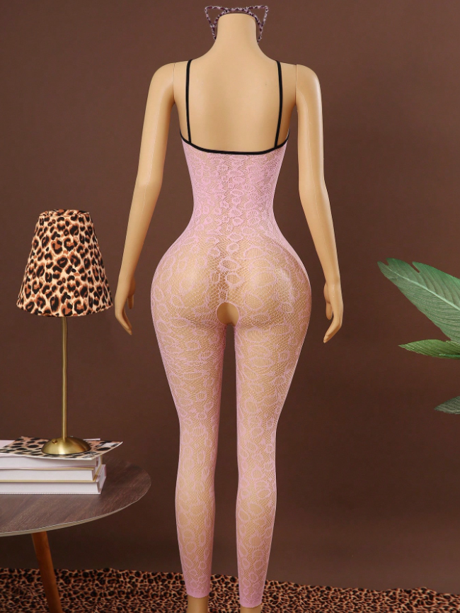 2-Piece Sexy Bodystocking Lingerie Set