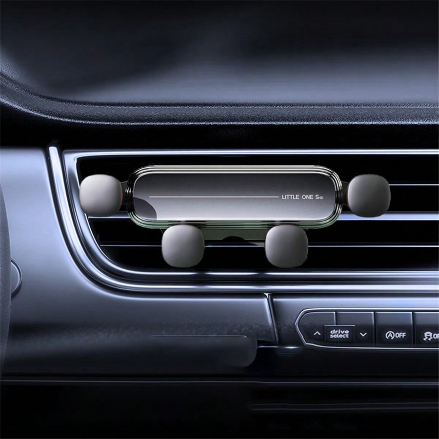 1pc Cartoon Car Phone Holder, Air Vent Mount Stand for iPhone & Android, Cute Car Accessory for Navigation & Hands-Free Use