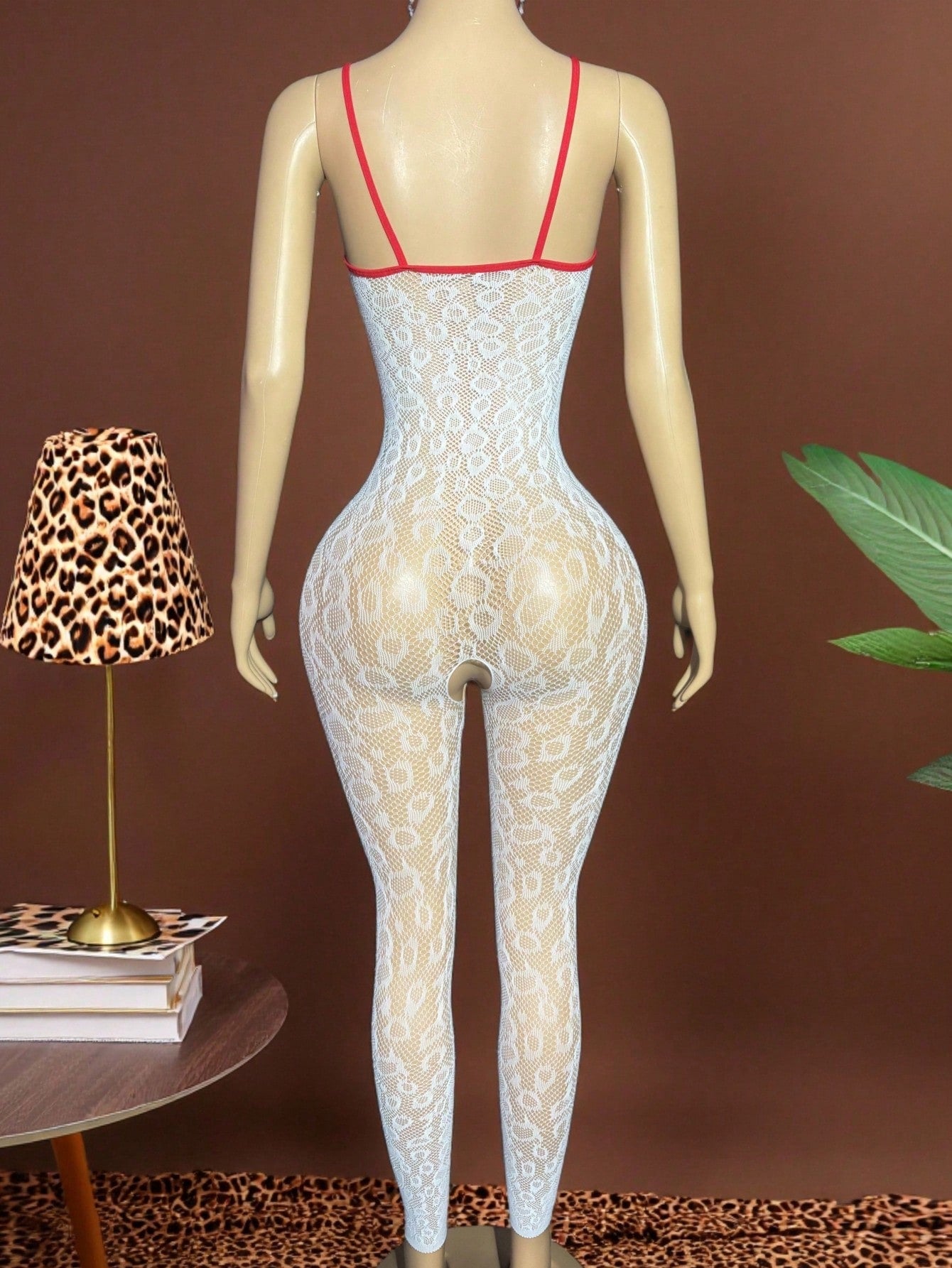 2-Piece Sexy Bodystocking Lingerie Set