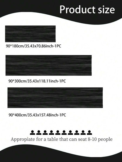 Wrinkled Cheesecloth Table Runner for Weddings and Holidays, Elegant Table Centerpiece Cloth for Christmas Dining, Birthdays, and Romantic Events