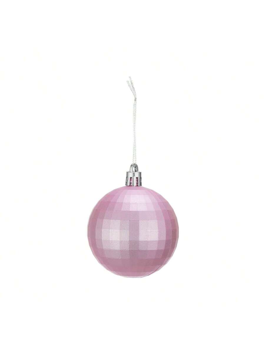 44pcs Sequined Christmas Tree Ball Ornaments, Glitter Decorative Holiday Tree Baubles, Perfect for Christmas Parties and Home Decoration