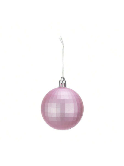 44pcs Sequined Christmas Tree Ball Ornaments, Glitter Decorative Holiday Tree Baubles, Perfect for Christmas Parties and Home Decoration