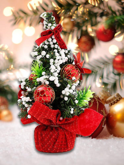 Festive Ball Decorations for Christmas Tree, Classic Round Hanging Ornaments for Home, Office, or Holiday Displays