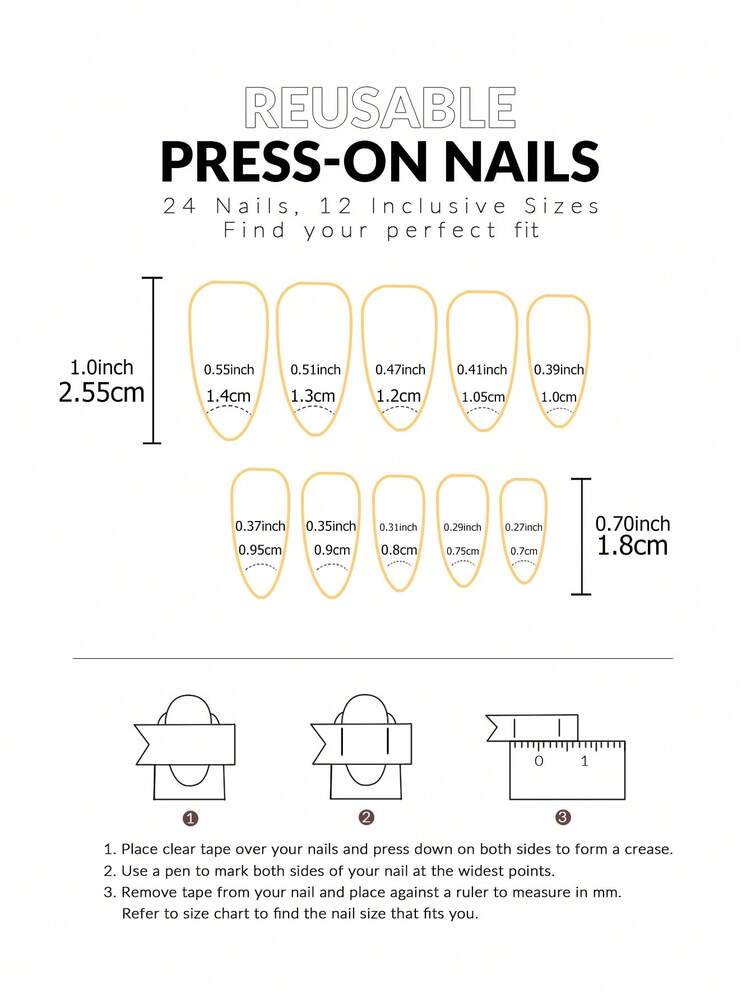 Christmas Long Almond Press On Nails 24pcs, Red French Tips With White Snowflakes And Santa Hat Design, Acrylic False Nails Set For Holiday Or Party