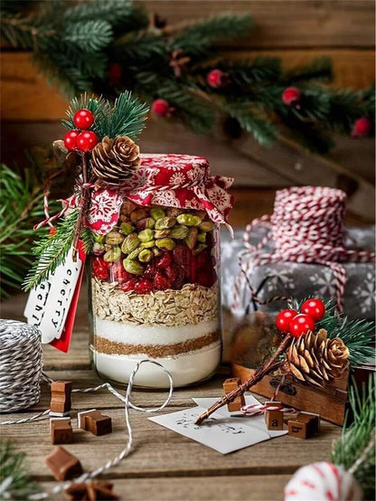 20pcs Artificial Red Berry Pine Branches, Pinecones and Berries Stems for DIY Wreaths, Garlands, Centerpieces, and Holiday Party Decor