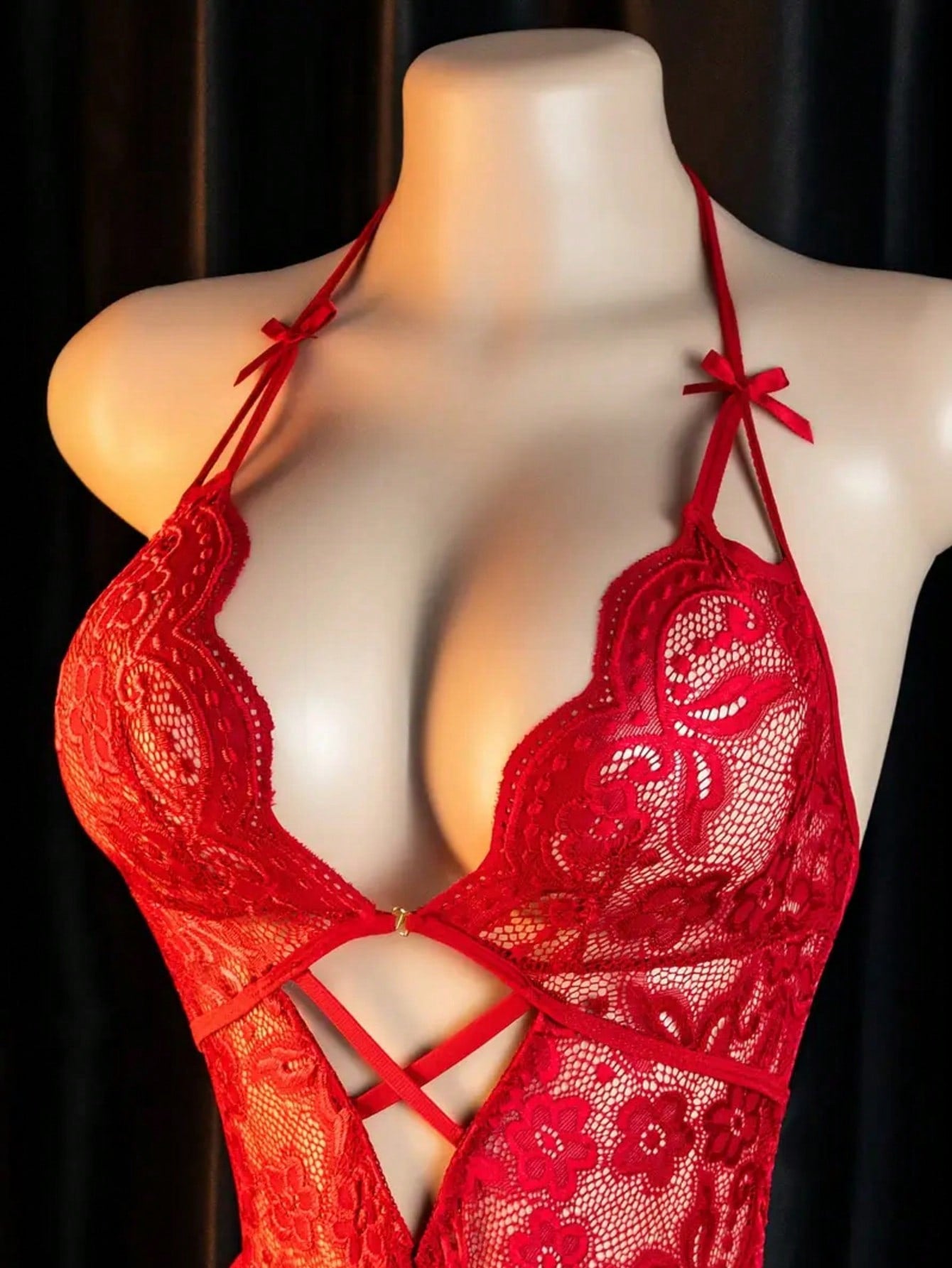 Sexy Lingerie, Open Crotch Design, Lace Skeleton Bodysuit, Elegant Ladies Bodysuit, Bedroom Seduction Outfit