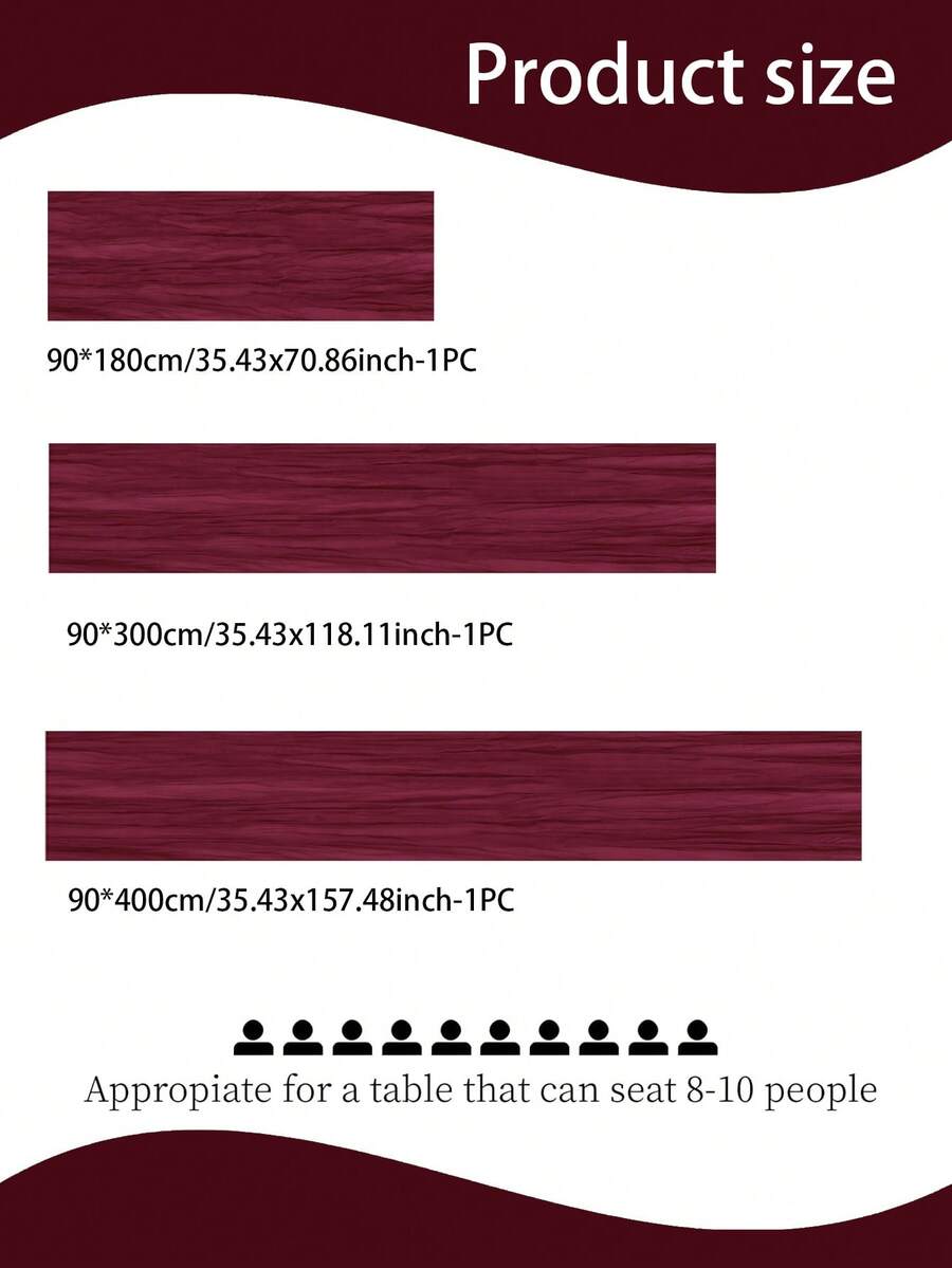 Wrinkled Cheesecloth Table Runner for Weddings and Holidays, Elegant Table Centerpiece Cloth for Christmas Dining, Birthdays, and Romantic Events