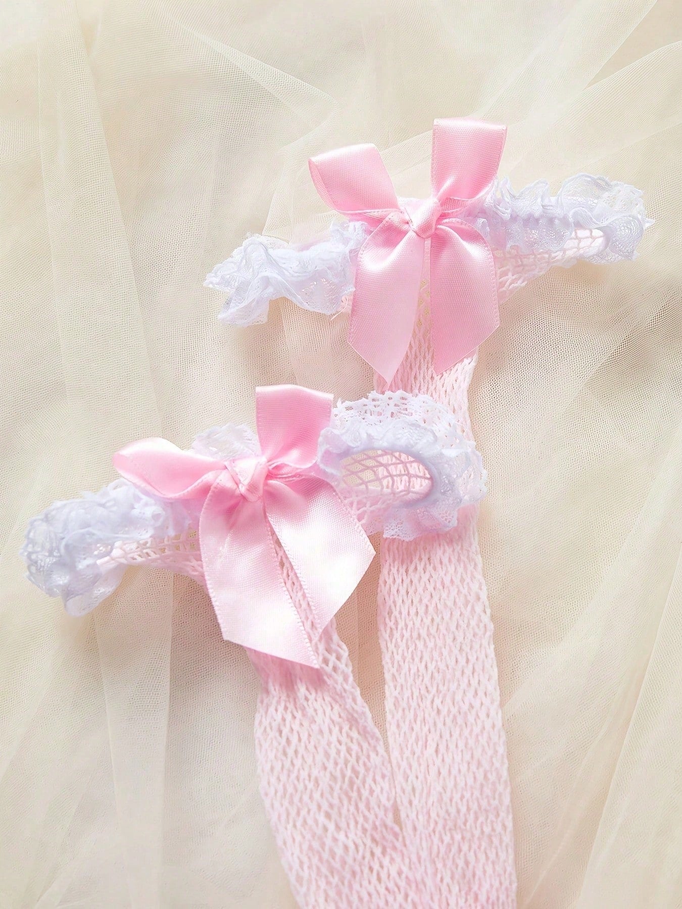 Sexy Underwear Includes Headbands, Clothes, Bracelets, Mesh Socks, Sexy Hollow Suspender Design, Which Increases The Sense Of Temptation And Has Unlimited Charm