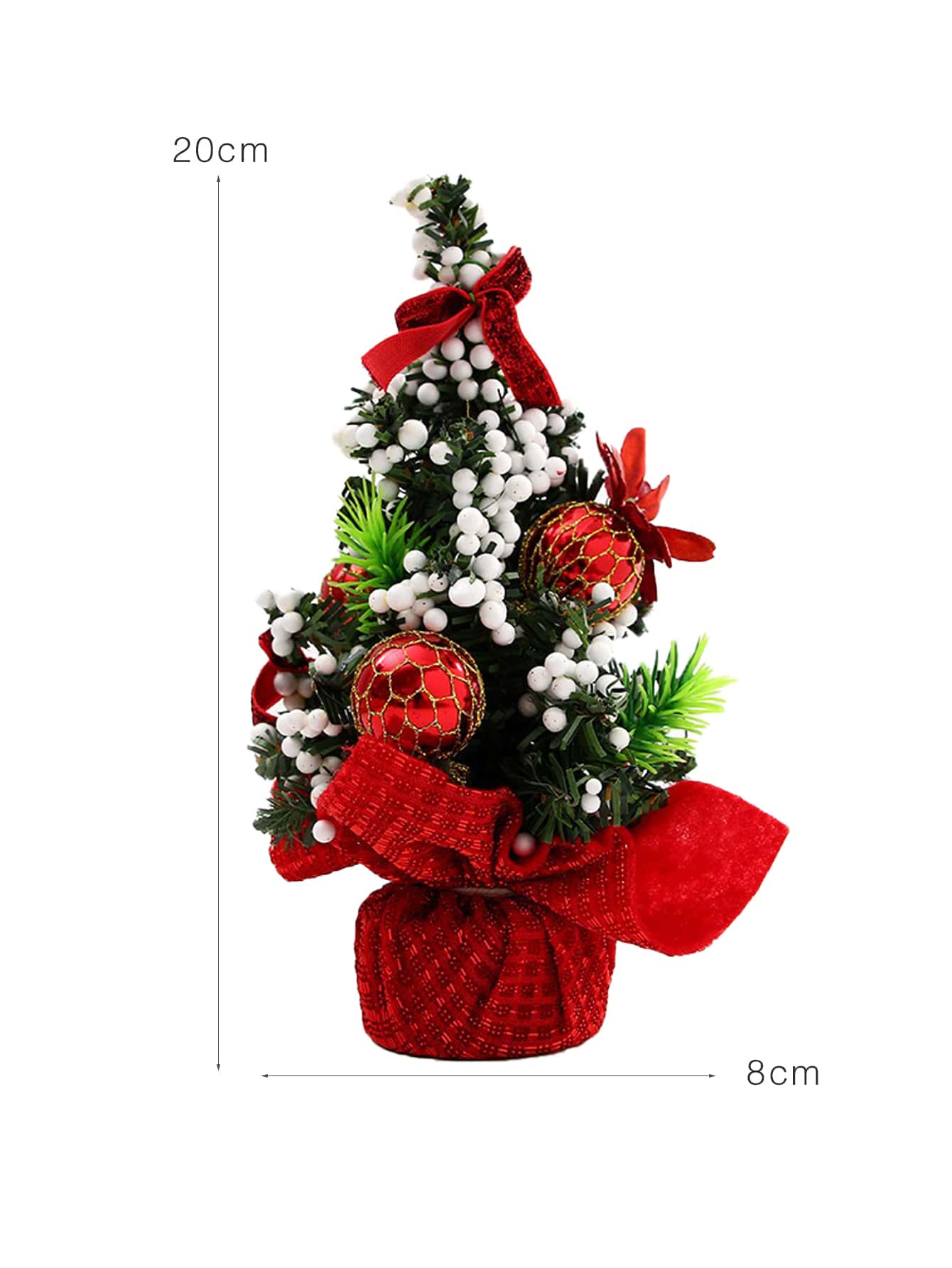 Festive Ball Decorations for Christmas Tree, Classic Round Hanging Ornaments for Home, Office, or Holiday Displays