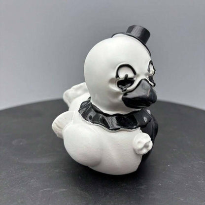 1pc Horror Clown Figurine, Handmade Polyresin Scary Clown Statue, Creepy Halloween Decoration for Bedroom or Office