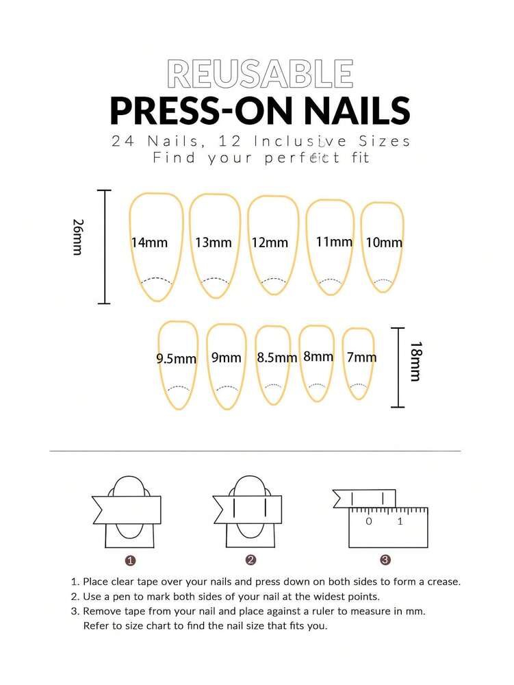 24pcs Almond Christmas Press On Nails, Red Santa Hat Short False Nails, Holiday Nail Set For Women, Office, Date, Party & Everyday Wear