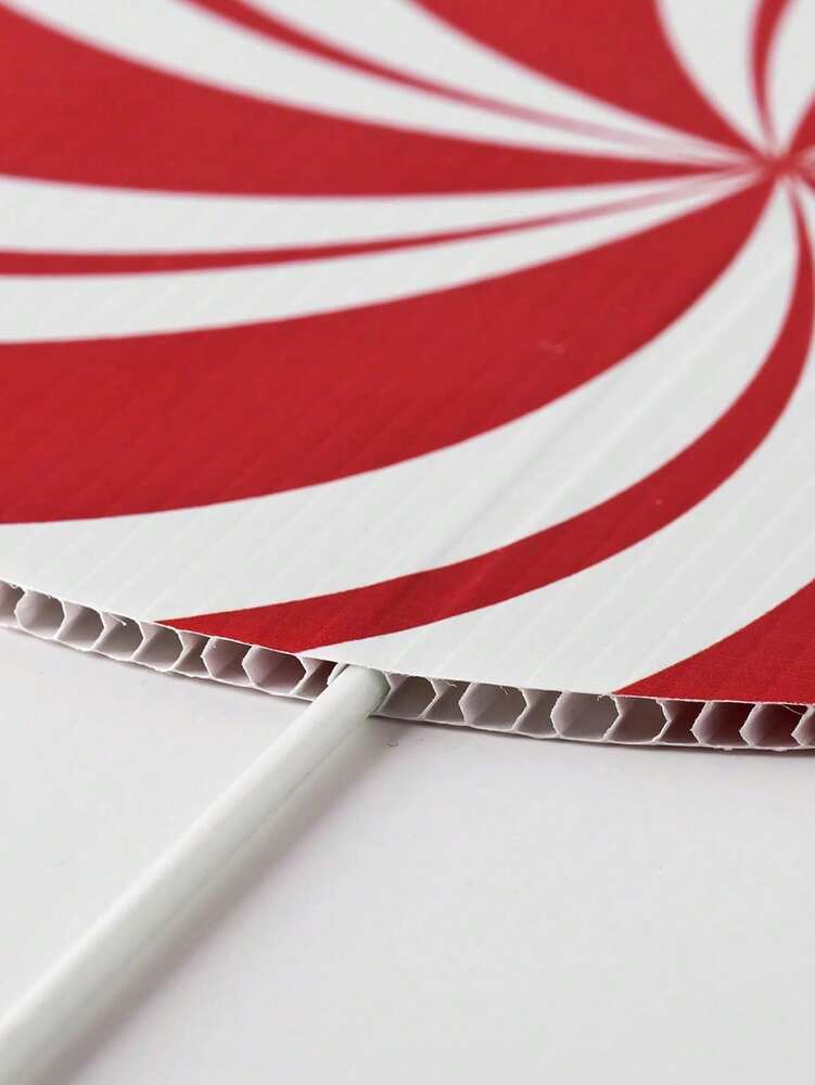 8pcs/4pcs/1pc Peppermint Lollipop Christmas Tree Picks, Red & White Candy Ornament Decorations for Holiday Trees, Floral Arrangements & Home Decor