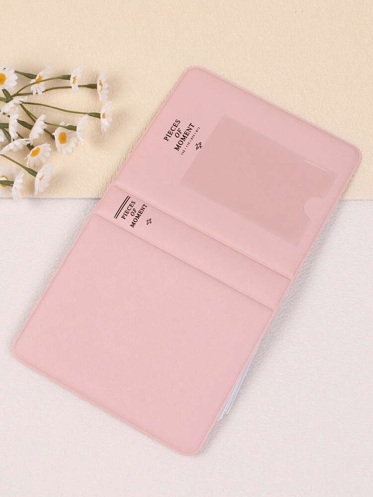 64-Pocket Photo Album for Fujifilm Instax Mini 12/11/9, Compact Instant Camera Picture Book for Cards, Tickets & Travel Memories (1pc)