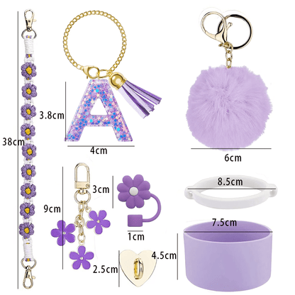 Cup Decoration Accessories, 8–9mm Straw Cap Silicone Boots Compatible with 30/40oz Cups, Fun DIY Christmas and Thanksgiving Cup Decor Gift