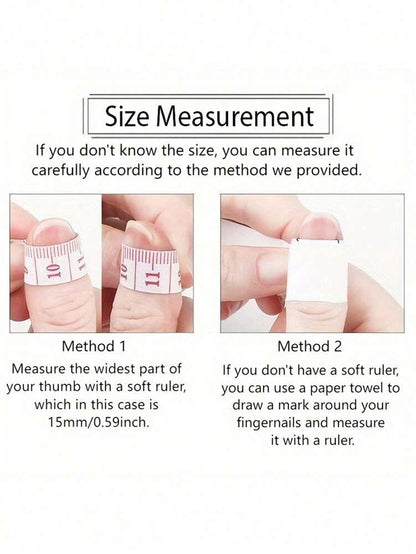 10pcs Coffin Press On Nails, Handmade Red French Tips With Diamond Embellishments, Luxurious Glossy Nail Set For Women Glam Look