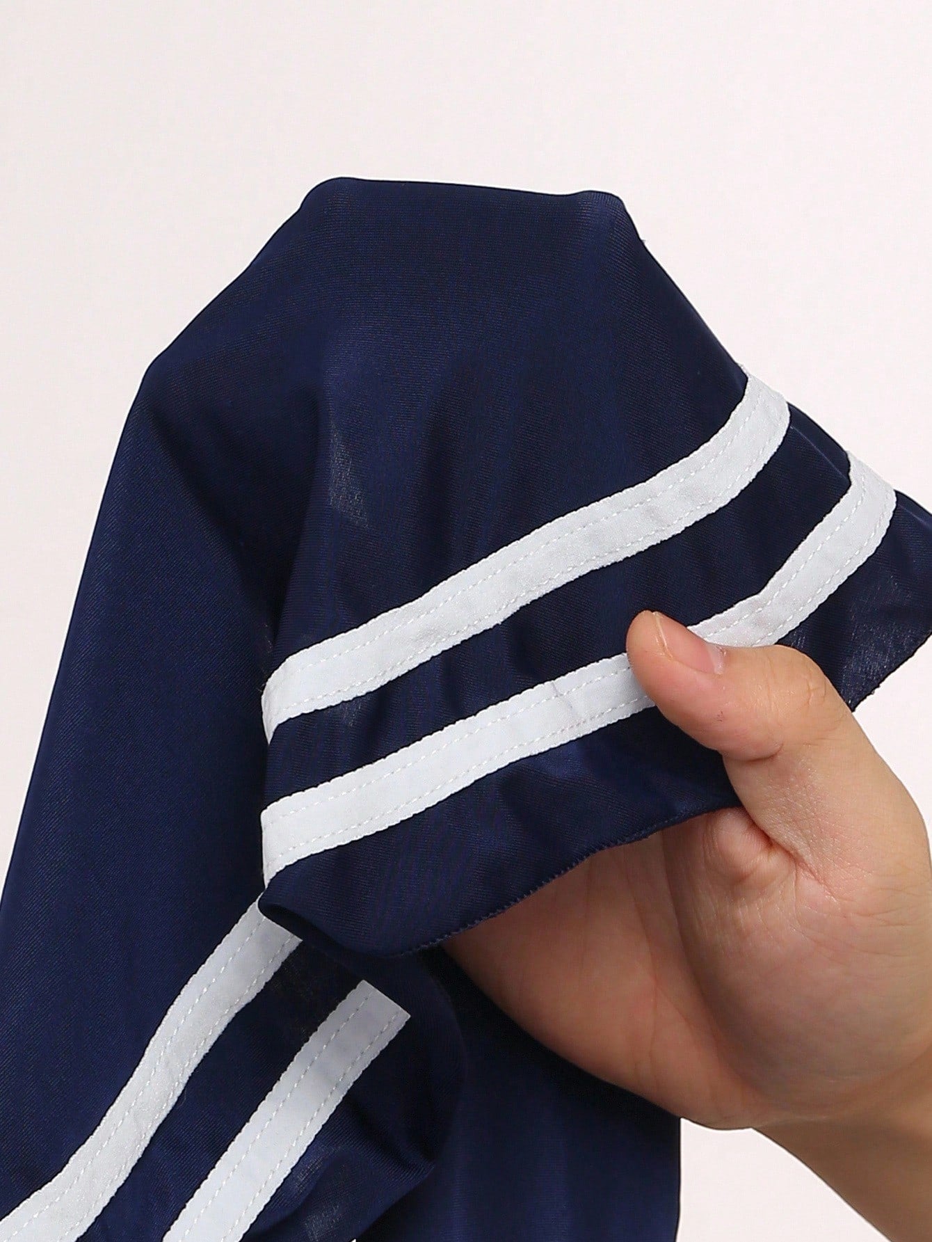 3pcs Open Crotch Contrast Color Navy Collar Tie Bodysuit With Short Pleated Skirt, Bow Decor, Mesh Skirt Hem, Frill Trim, Sexy Bodysuit For Women  Cozy And Elegant Details