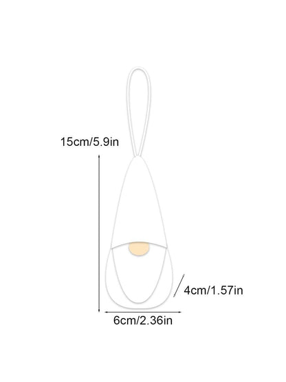 3pcs Knitted Forest Gnome Ornaments, Faceless Plush Dolls for Christmas Tree Decoration, Cute Holiday Figurines for Winter Home and Party Decor