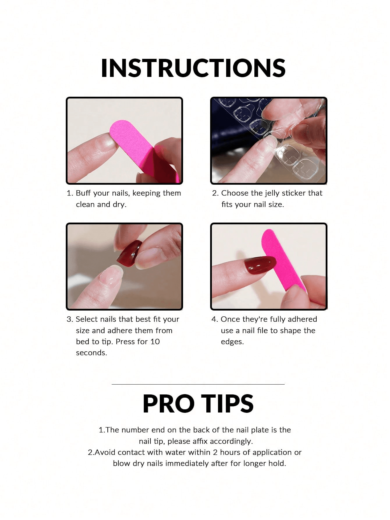 24pcs Almond Christmas Press On Nails, Red Santa Hat Short False Nails, Holiday Nail Set For Women, Office, Date, Party & Everyday Wear