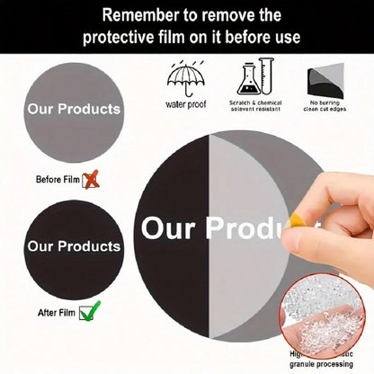 2D Tree of Life Acrylic Decor with Wooden Base, Modern Forest Desktop Ornament & Organizer for Living Room, Office or Bedroom, Unique Gift Idea (1pc)