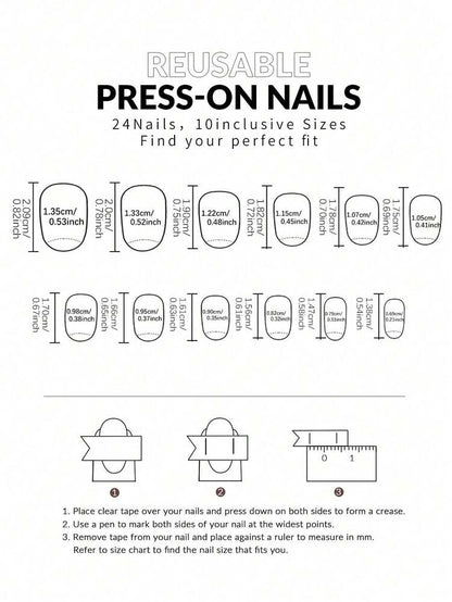 24pcs Short Oval Press On Nails, Wine Red Leopard Print French Tips With Blush Design, Sweet And Cool Style Acrylic Nails For Women Daily Wear