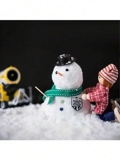 500g Artificial Snowflake Powder, Realistic Dry Snow for Photo Props, Christmas Trees, and Winter Scene Decorations for Parties or Offices