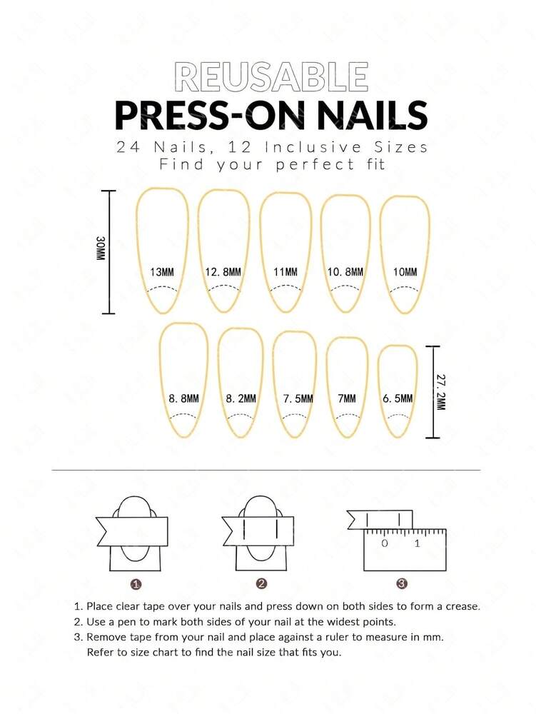 24pcs Long Stiletto French Press On Nails, White Red Cherry Pattern With 3D Bow And Pearl Decor, Romantic Bling Nail Set For Party Look