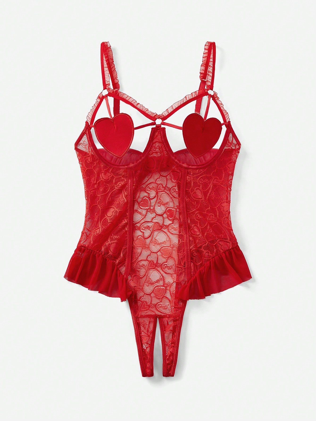 Lace Sexy Underwire Bodysuit