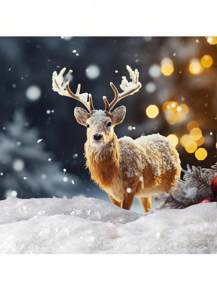 500g Artificial Snowflake Powder, Realistic Dry Snow for Photo Props, Christmas Trees, and Winter Scene Decorations for Parties or Offices